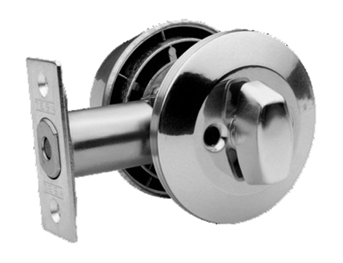 Verrou tubulaire axe réglable 60 - 70 cm chrome mat TESA 516U0CM