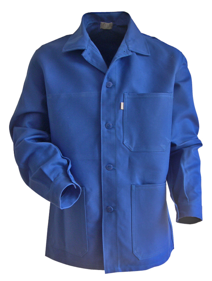 Veste de cuisinier PLANTOIR fermeture à boutons 200241 bleu bugatti T1 LMA LEBEURRE 200241-T1
