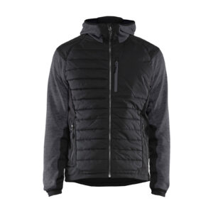 Veste de travail à capuche hybride gris foncé/noir T2XL BLÅKLÄDER 593021179899XXL