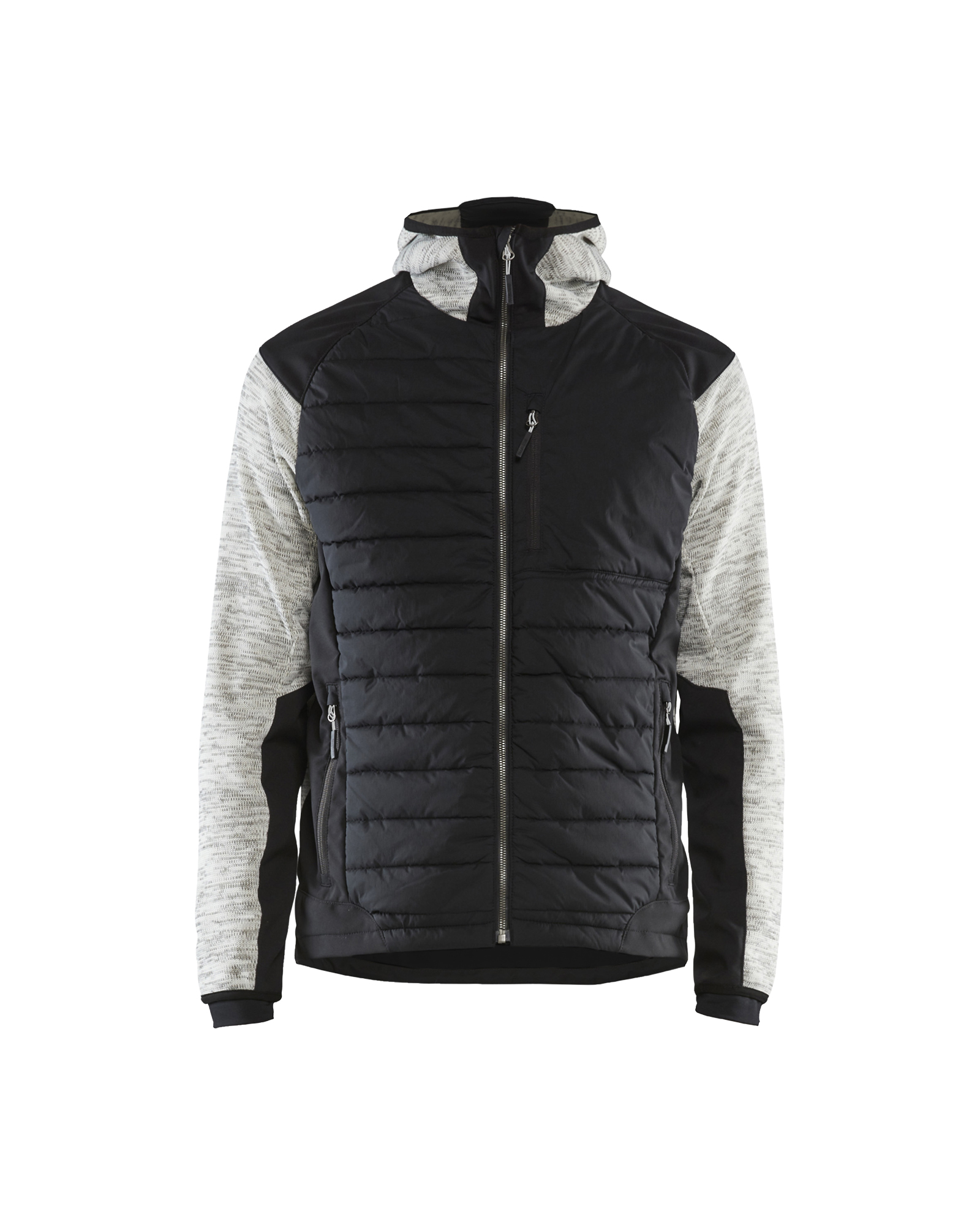 Veste de travail à capuche hybride gris granulé/noir TS BLÅKLÄDER 593021179099S
