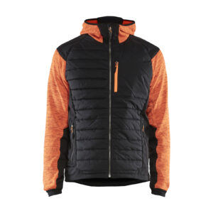 Veste de travail à capuche hybride orange fluo/noir T4XL BLÅKLÄDER 5930211753994XL