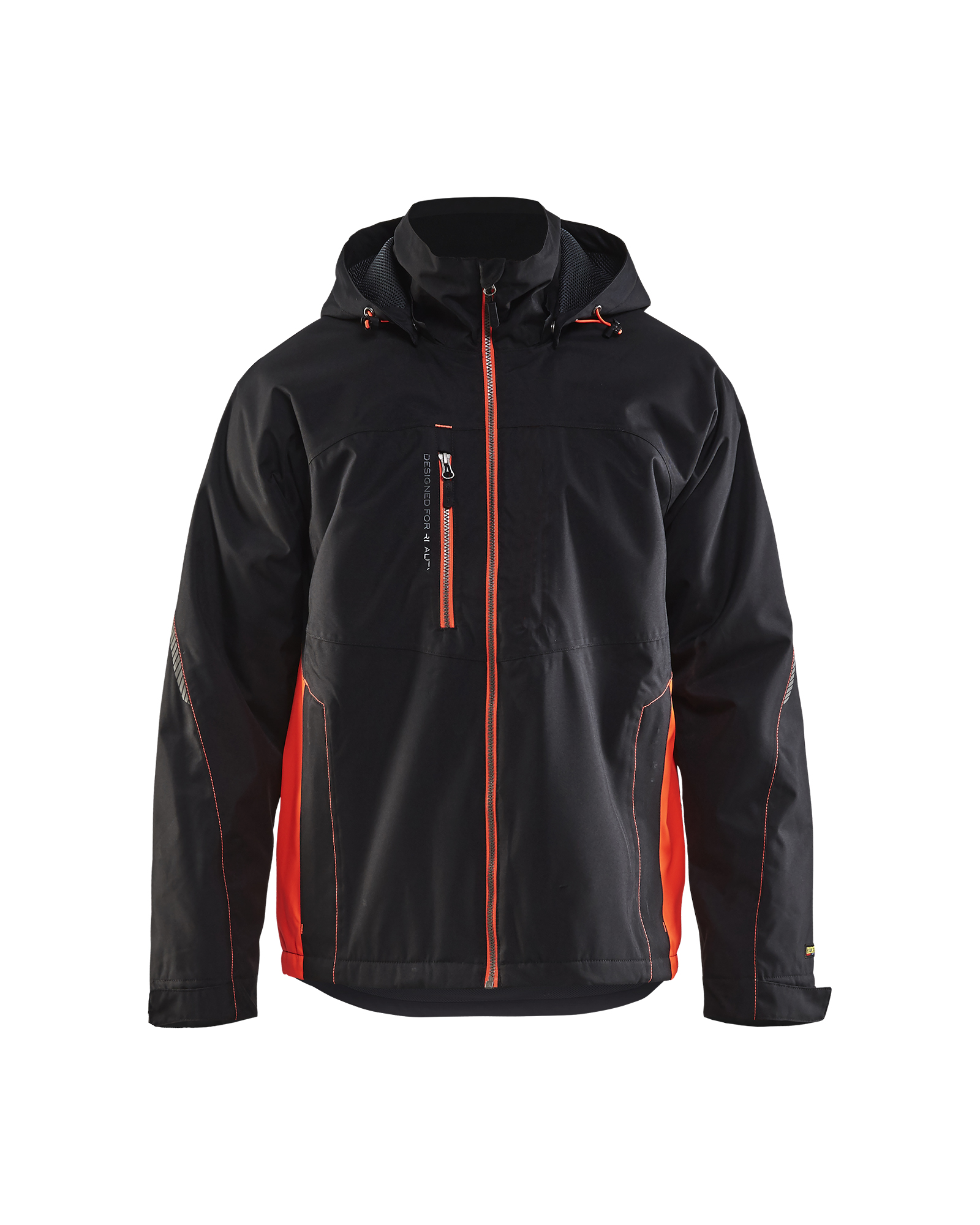 Veste de travail hardshell noir/rouge fluo TXS BLÅKLÄDER 479019779955XS
