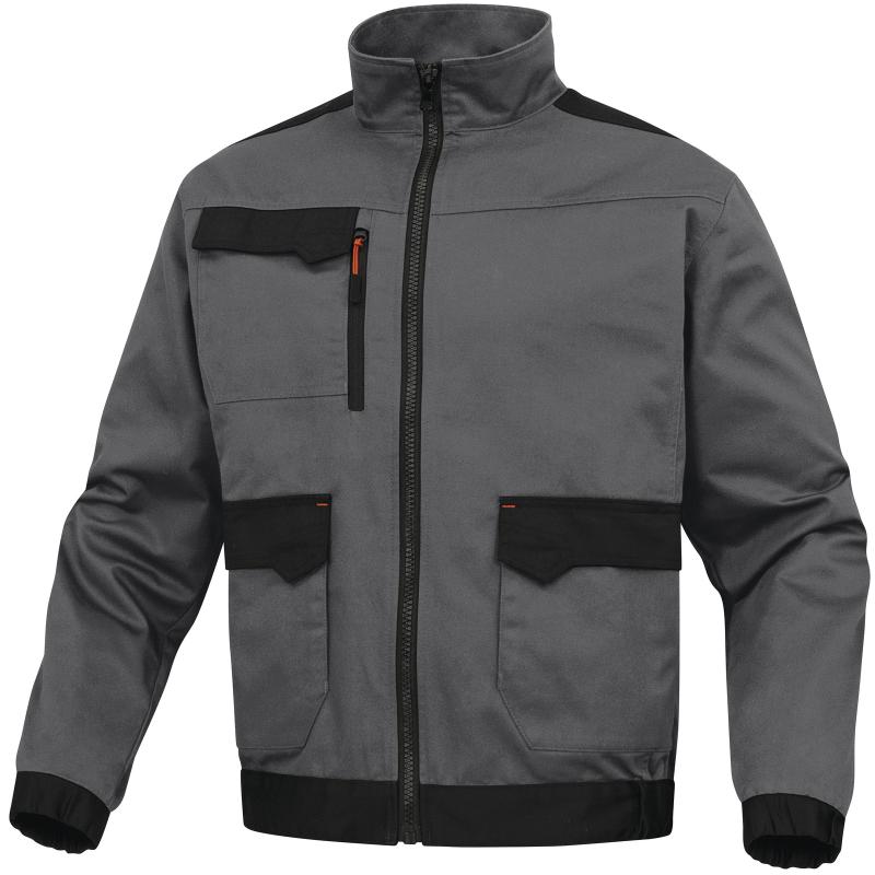 Veste de travail multipoches MACH2 V3 gris/orange TS DELTA PLUS M2VE3GOPT