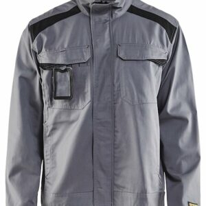 Veste Industrie polycoton gris clair/noir TM BLÅKLÄDER 405418009499M