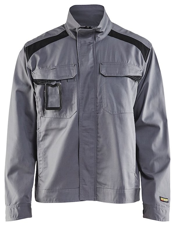 Veste Industrie polycoton gris clair/noir TS BLÅKLÄDER 405418009499S