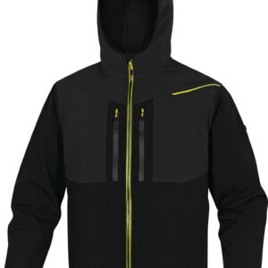 Veste Softshell 3 couches noir/jaune T3XL DELTA PLUS HORT2NJ3X