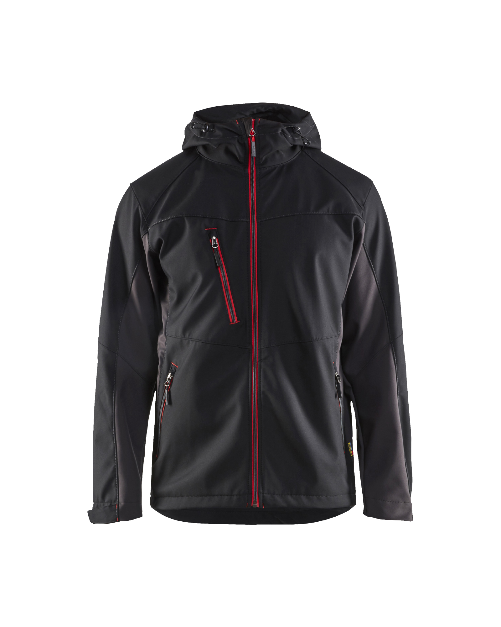 Veste Softshell à capuche marron/noir TS BLÅKLÄDER 475325167899S