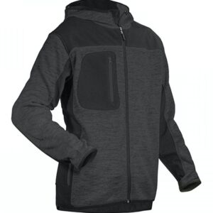 Veste softshell tricot BORA gris foncé/noir TM COVERGUARD 5BORGM