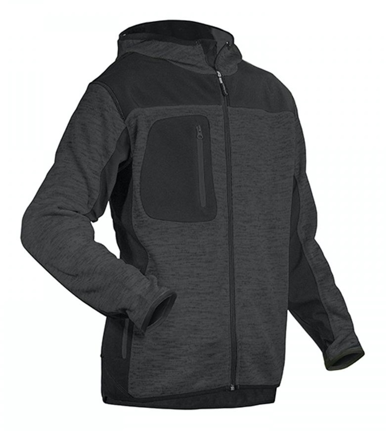 Veste softshell tricot BORA gris foncé/noir TS COVERGUARD 5BORGS