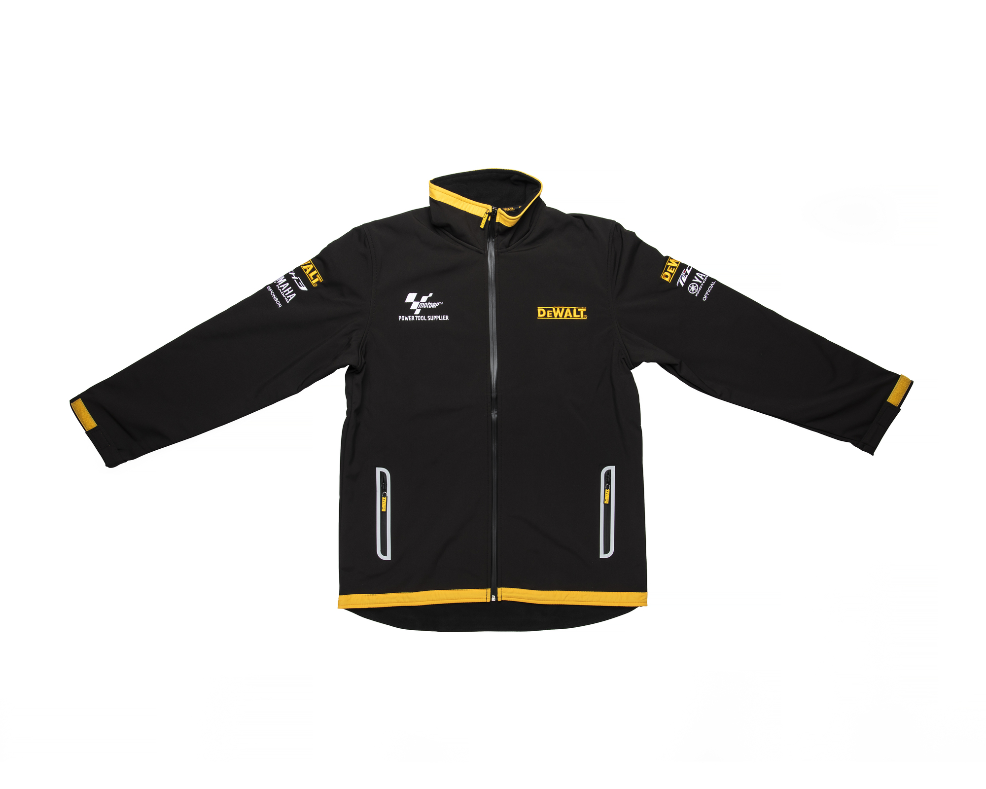 Veste Softshell Yamaha Tech3 noir/jaune taille L DEWALT PROMOVIS-GLA