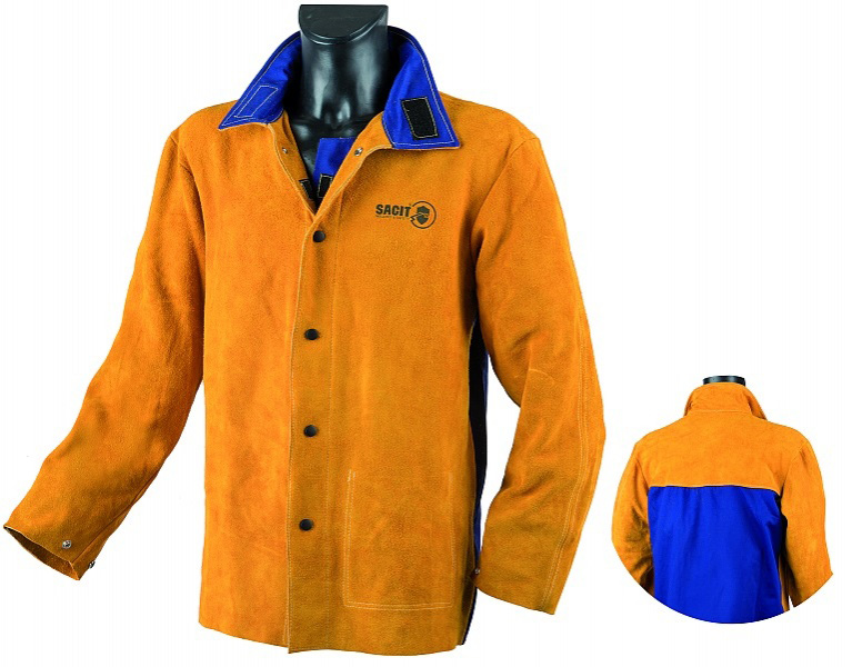 Veste soudeur croûte cuir dos coton TL TRAFIMET F12160L