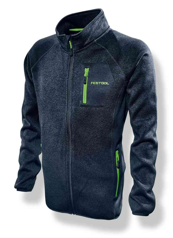 Veste sweat polaire polyester bleu TL FESTOOL 204010