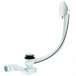 Vidage pour baignoire automatique à câble de 650 mm chromée VALENTIN 583000 000 00