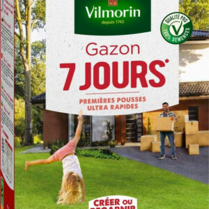 Gazon 7 jours VILMORIN, 1 kg, 40 m²