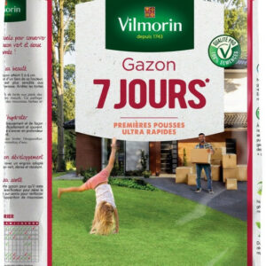 Gazon 7 jours VILMORIN, 5 kg, 200 m²