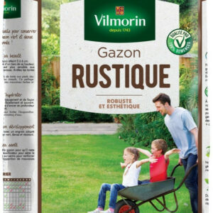 Gazon rustique VILMORIN, 5 kg, 200 m²