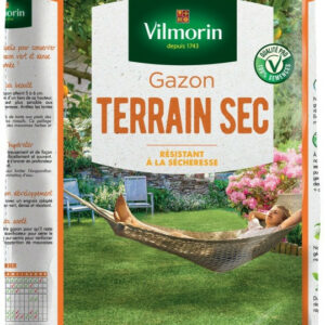 Gazon terrain sec, VILMORIN, 5 kg 200 m²