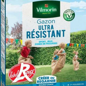 Gazon ultra resistant VILMORIN, 3 kg, 120 m²