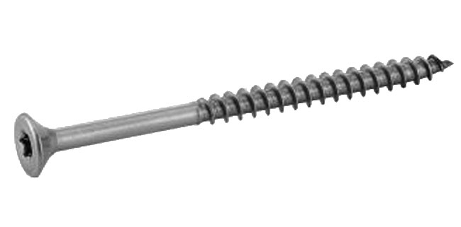 Vis à bois aggloméré tête fraisée torx A4 4X50/30 boîte de 200 ACTON 643094X50/30