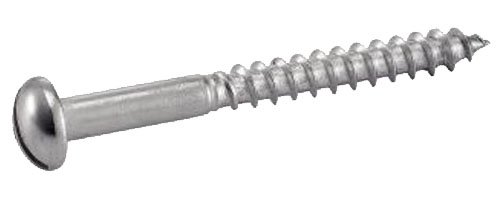 Vis à bois tête cylindrique fendue A4 DIN 96 3X25 boîte de 200 ACTON 643023X25