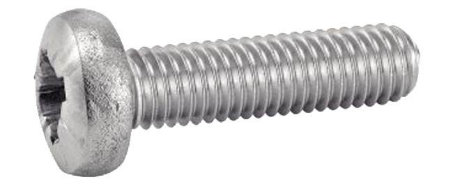 Vis à métaux tête cylindrique cruciforme inox A2 DIN 7985 8X16 boîte de 100 ACTON 622168X16