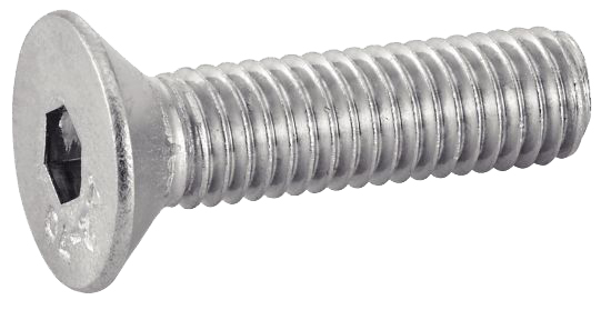 Vis à métaux tête fraisée 6 pans creux inox A2 ISO 10642 DIN 7991 10X20 boîte de 100 ACTON 6220310X20