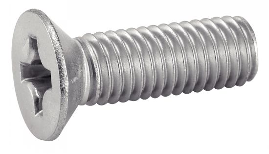 Vis à métaux tête fraisée cruciforme philips inox A2 DIN 965 4X45 boîte de 200 ACTON 622154X45
