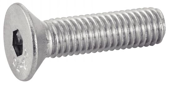 Vis à métaux tête fraisée six pans creux Inox A4 ISO 10642 / DIN 7991 20X110 boîte de 10 ACTON 6420320X110