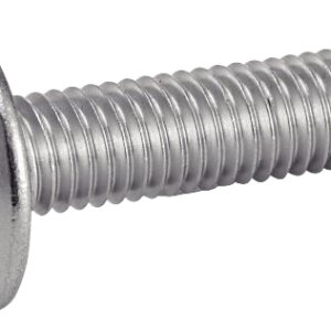 Vis à métaux tête ronde large poêlier fendue inox A2 NFE 25129 5X45 boîte de 200 ACTON 622125X45