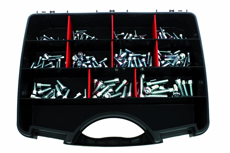 Vis à tête cylindrique hexagonale creuse zinguée DIN 912 coffret de 212 ULTIMA AFBPACK02