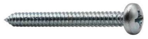 Vis à tôle à tête cylindrique bombée zingué DIN 7981 5,5X80 boîte de 200 ULTIMA VTCPH5,5X80/60