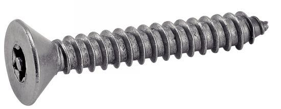 Vis à tôle tête fraisée torx téton inviolable A2 DIN 7982 4.2X32 boîte de 100 ACTON 628084,2X32