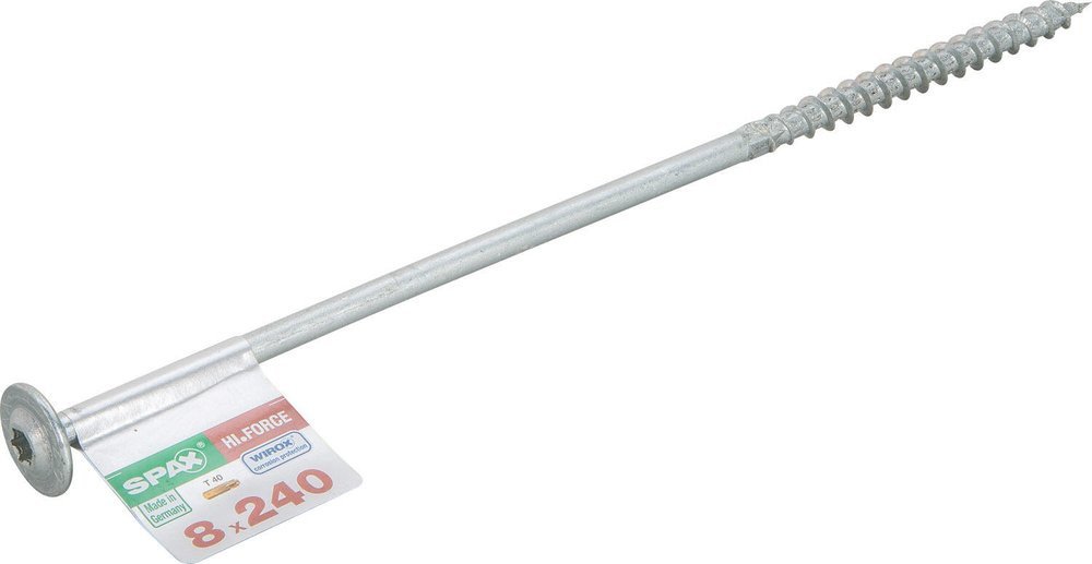 Vis Acier Torx Spax, Diam.8 Mm X L.240 Mm
