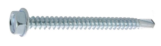 Vis auto-perceuse tête hexagonale avec embase zingué DIN 7504-K 4,8X45 boîte de 250 ULTIMA 15548450