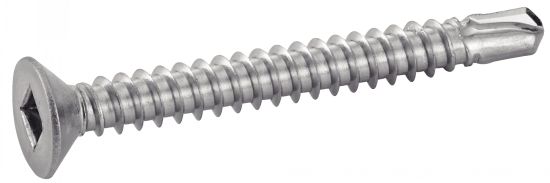 Vis autoperceuse tête fraisée carrée inox A2 DIN 7504 O 4.2X25 boîte de 200 ACTON 624334,2X25