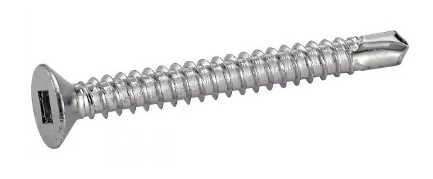 Vis autoperceuse tête fraisée carrée zingué DIN 7504O 4,2X32 boîte de 500 ACTON 333514,2X32CR3