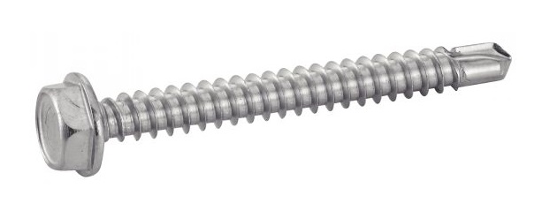Vis autoperceuse tête hexagonale à embase inox A2 DIN 7504 K 4.2 x 19 boîte de 200 ACTON 624344,2X19