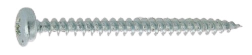 Vis bois à tête cylindrique Pozidrive2 acier zingué 4X50 boîte de 500 ULTIMA 11140050
