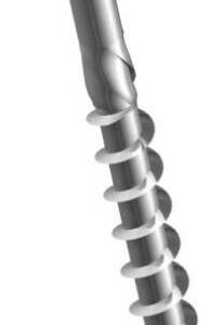 Vis de charpente à tête fraisée 6 lobes internes zingué 8 x 100 boîte de 100 ULTIMA VBFTX8X100SR