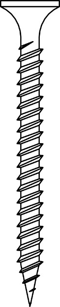 Vis plaque de plâtre sur acier léger 3,5 X 25 mm en boite 1000 SENCO 35B25MP