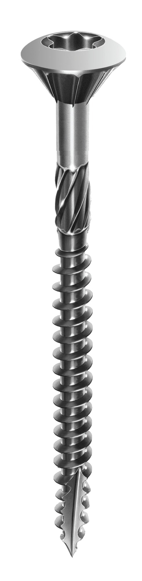 Vis terrasse tête fraisée étoile inox A2 5X70/36 boîte de 100 ROCKET 351400 028570 3