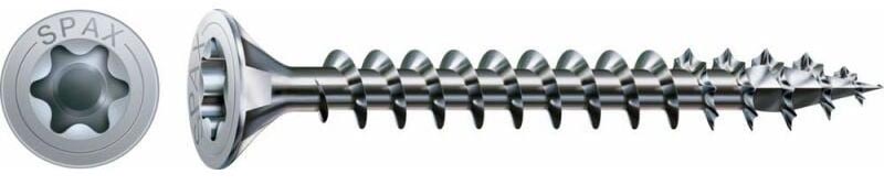 Vis universelle tête fraisée Torx filetage total WIROX 4,5X60 boîte de 500 SPAX 1191010450605