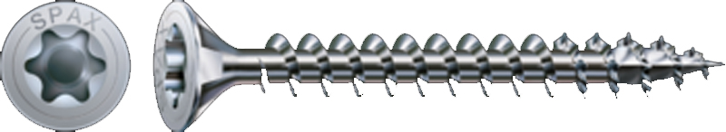 Vis universelle tête fraisée torx WIROX SPAX 1191010600605