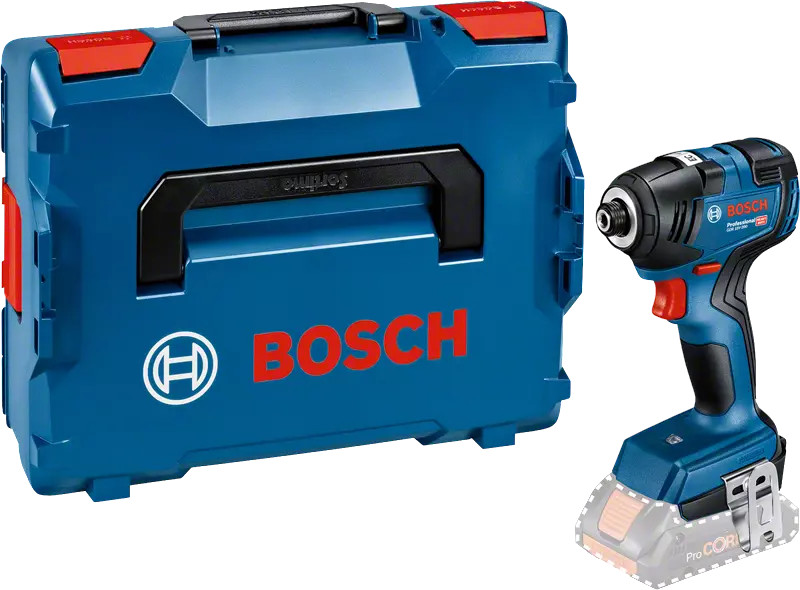 Visseuse à choc 18 V GDR 18V-200 (sans batterie ni chargeur) en coffret L-BOXX BOSCH 06019J5106