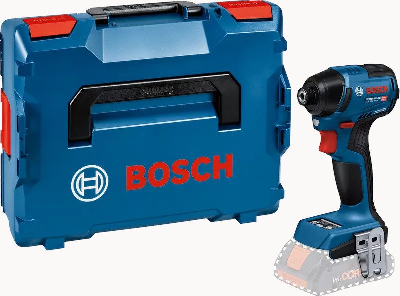Visseuse à choc 18V GDR 18V-220 C Professional (sans batterie ni chargeur) en coffret L-BOXX BOSCH 06019L6001