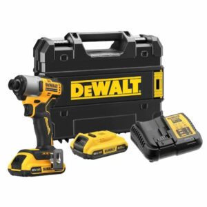 Visseuse a chocs 18 V BRUSHLESS + 2 batteries + chargeur + coffret T-STAK DEWALT DCF840D2T