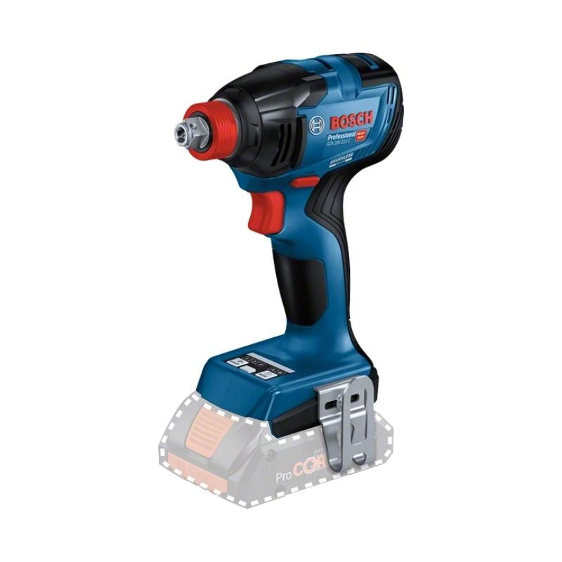 Visseuse à chocs BOSCH 06019J0200 GDX 18V-210 C (vendu sans batterie)