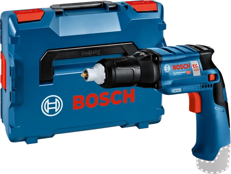Visseuse plaquiste 12V GTB 12V-11 (sans batterie ni chargeur) en coffret L-BOXX BOSCH 06019E4003