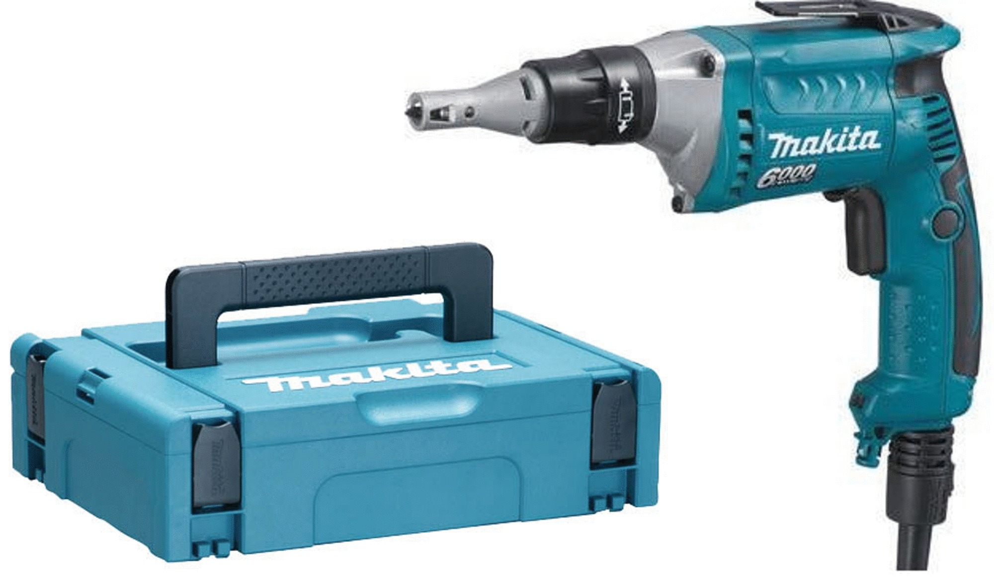 Visseuse plaquiste 570 W en coffret MAKPAC MAKITA FS6300RXJ