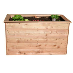 Jardinière surélevée 1300x780x720 en mélèze - 1300/5